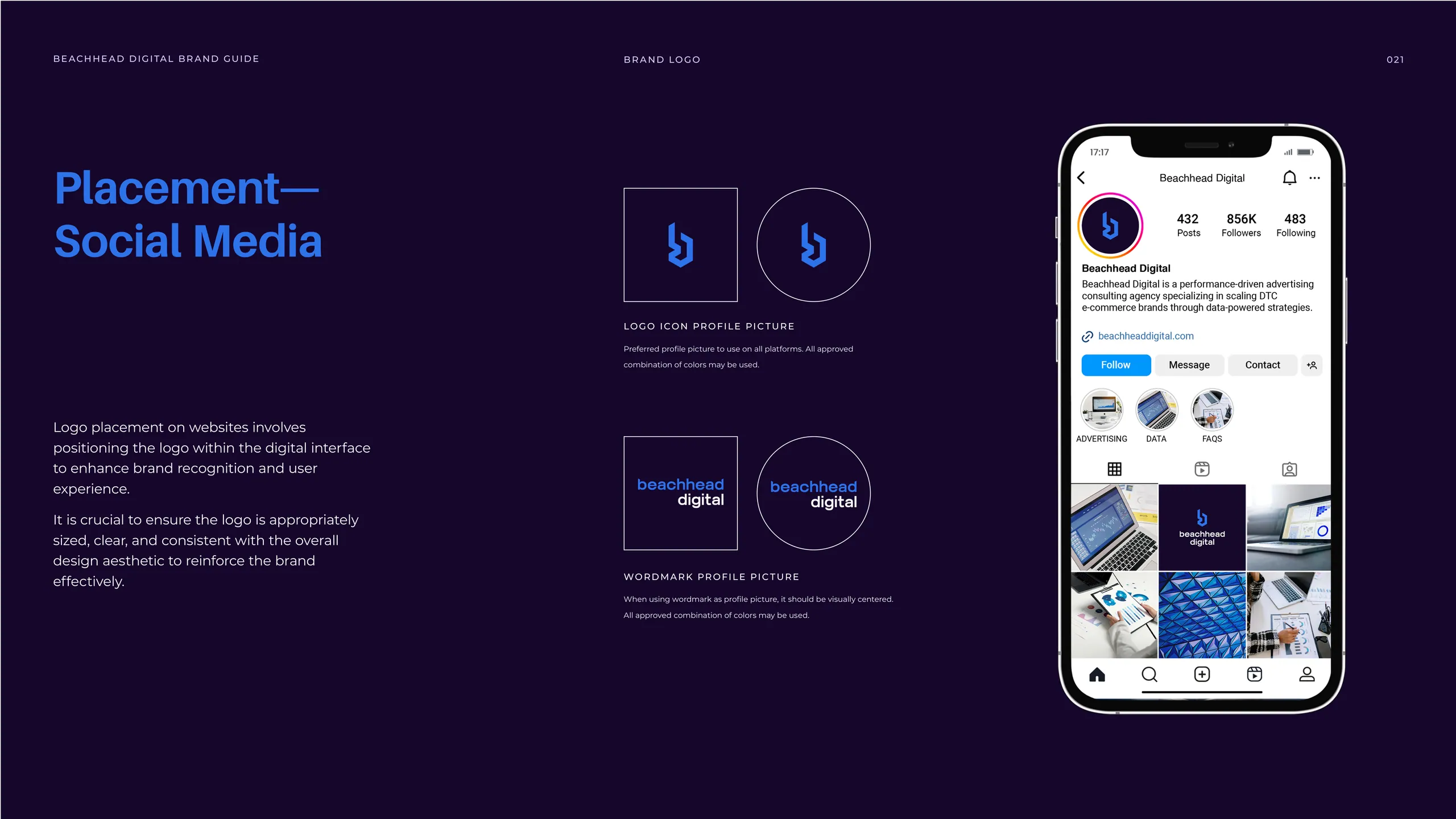 Beachhead Digital brand identity 4